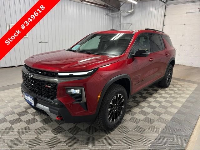 2026 Chevrolet Traverse Z71 in Radiant Red Tintcoat — front three-quarter view