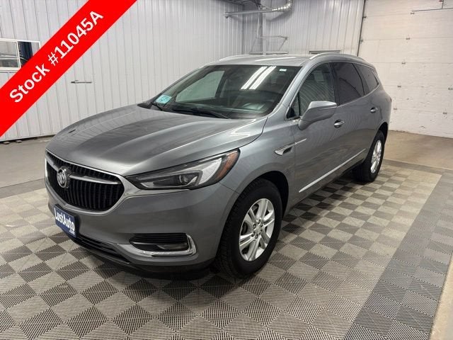 2019 Buick Enclave Essence in Includes Pitch Dark Night Lower Exterior Accent Color.) — front three-quarter view