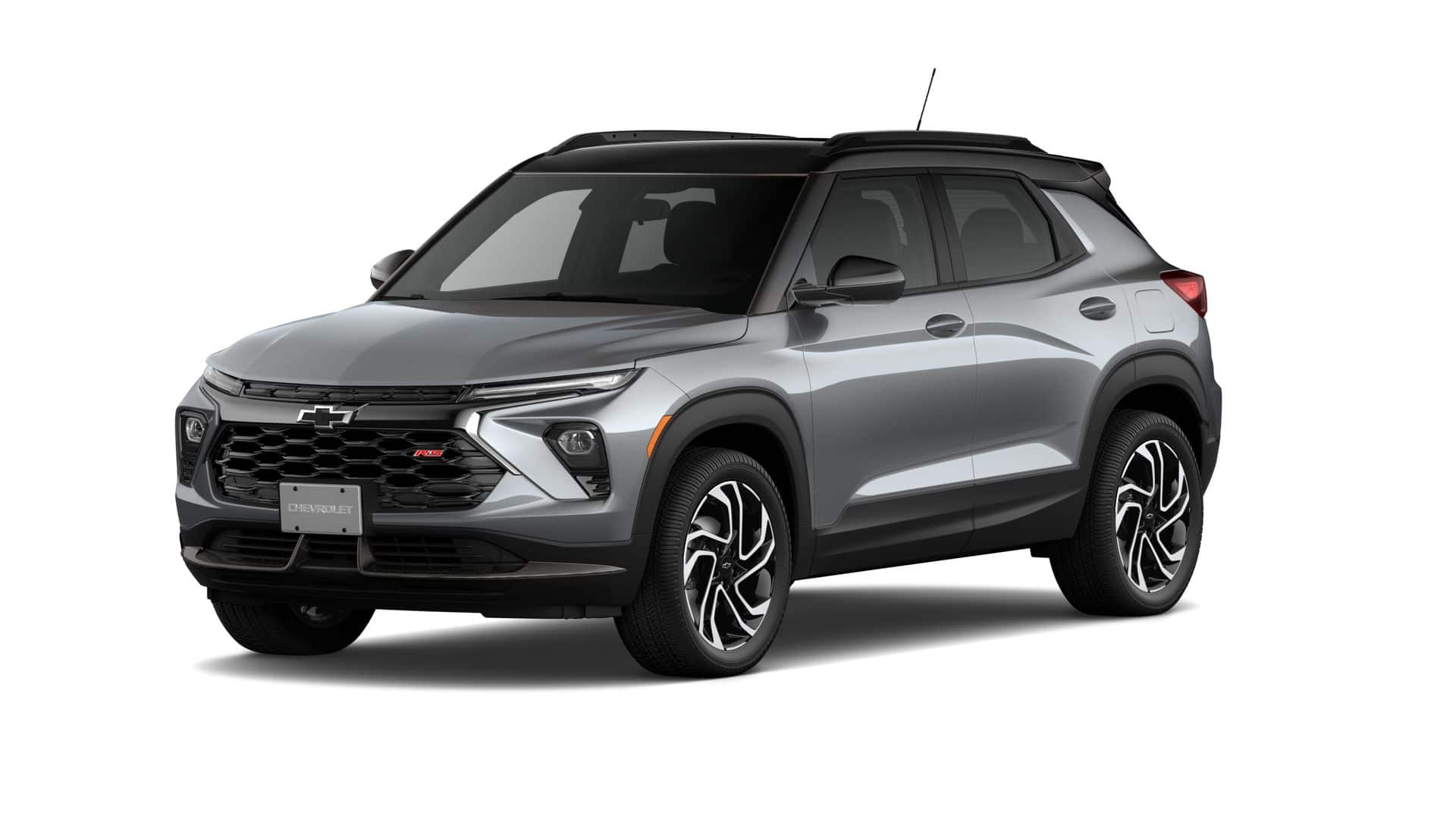 2026 Chevrolet Trailblazer RS in Sterling Gray Metallic — front three-quarter view